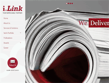Tablet Screenshot of ilinkfin.com